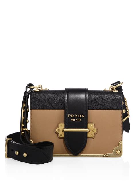 cahier leather shoulder bag replica|The Best Prada Bag Dupes From $10 .